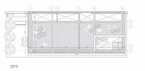 Type A roof plan