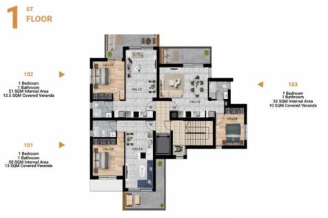 1st Floor Plans