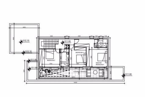 Floor plan villa 7