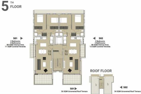 5th Floor Plans