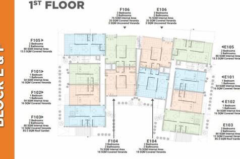 Block E &amp; F - 1st