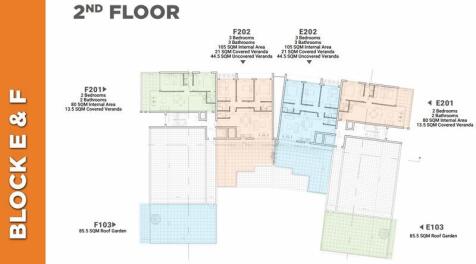 Block E &amp; F - 2nd