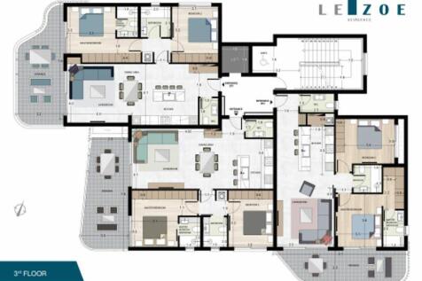 3rd Floor Plans