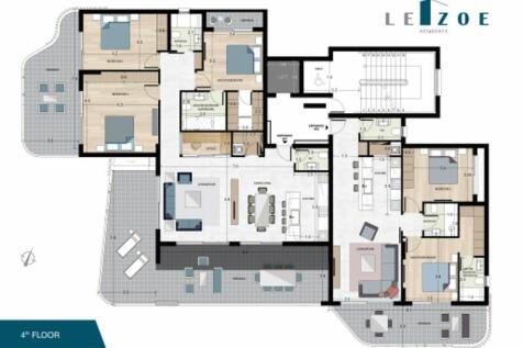 4th Floor Plans