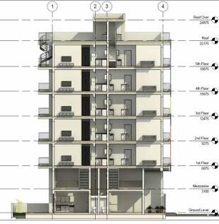 Front of Apartments