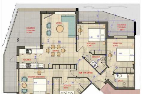 Floor plan apt 106