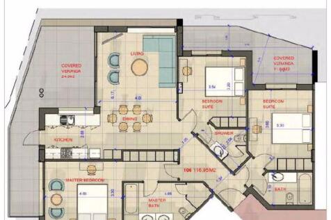 Floor plan apt 106