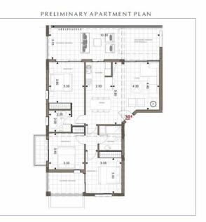 Floor plan apt 301