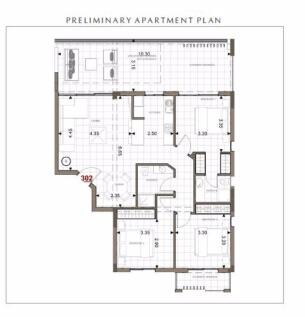 Floor plan apt 301