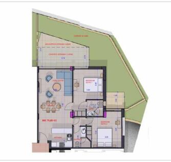Floor plan apt 001