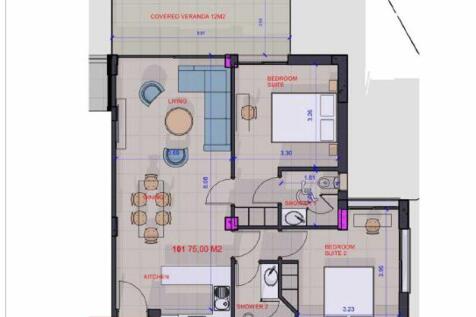 Floor plan apt 101