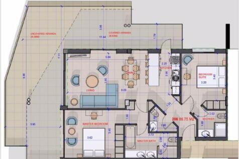 Floor plan apt 206