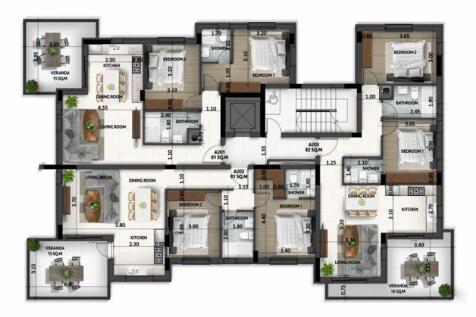 2nd Floor Plans