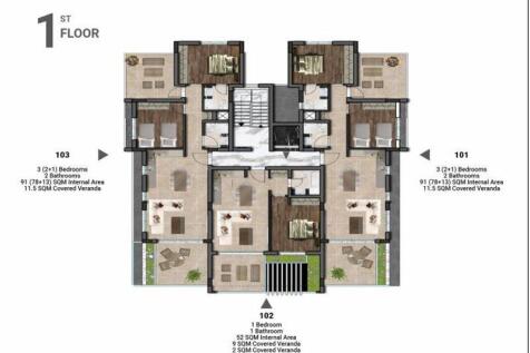 1st Floor Plans