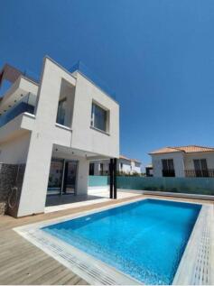 Rear of Villa and
