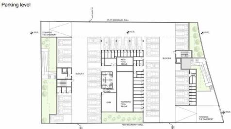 Parking level plan