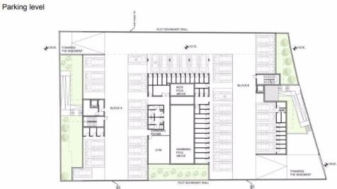 Parking level plan
