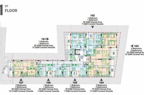 1st Floor Plans