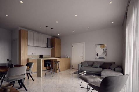 Kitchen and living