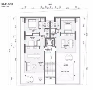 Third floor plan