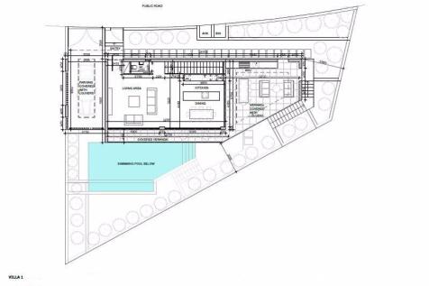 Floor plan villa 1