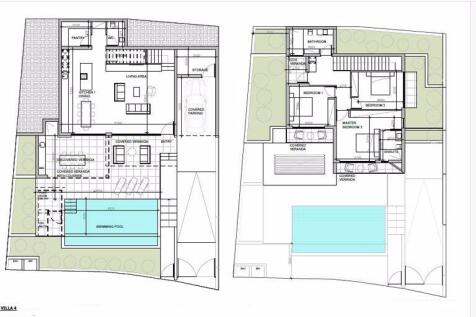 Floor plan villa 4