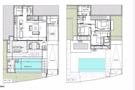 Floor plan villa 7