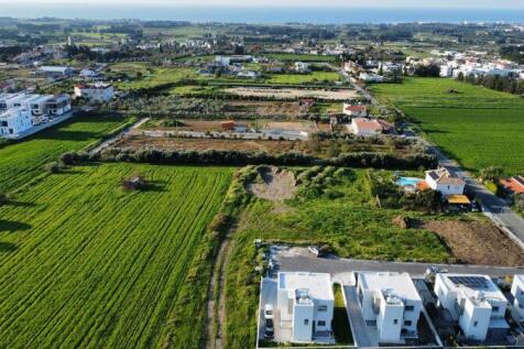 Aerial land view
