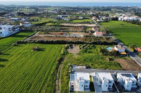 Aerial land view