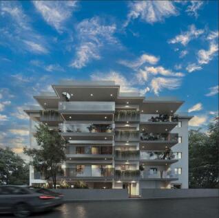 Front of Apartments