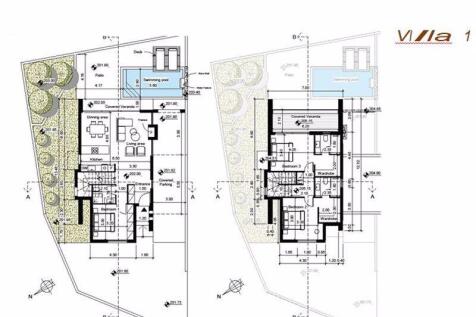 Floor plan villa 1