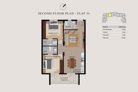 Apt 34 - Floor Plans