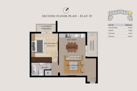 Apt 39 - Floor Plans