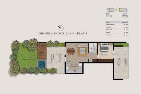 Apt 08 - Floor Plans
