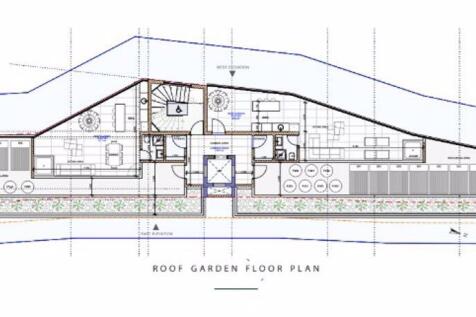 Roof garden floor