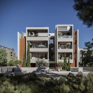Front of Apartments