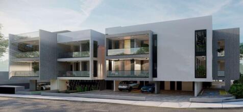 Front of Apartments