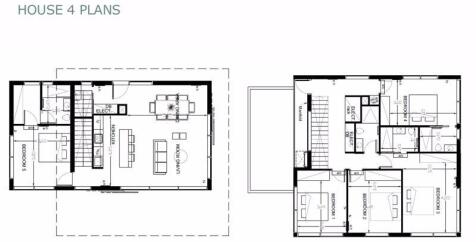 Villa 4 Floor Plans