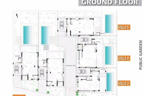 Site Plan of Villas