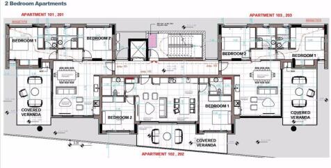 2 Bedroom Floor...