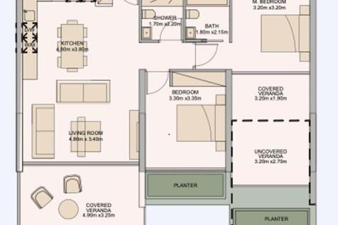 2 Bedroom Plans