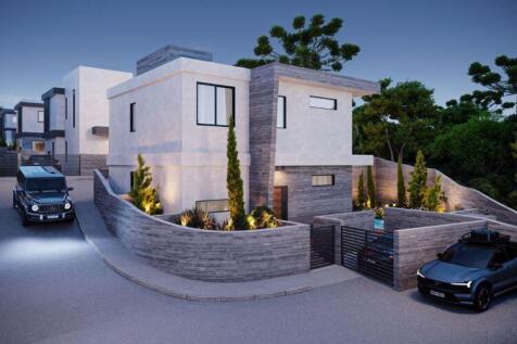 Villas at night -