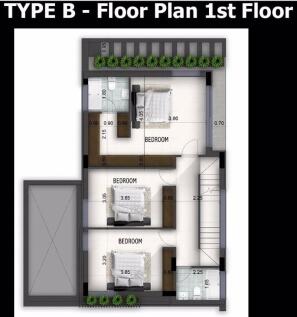 Type B - 1st Floor