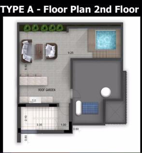 Type A - Roof Floor