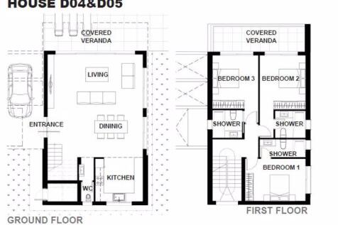 Floor Plan D04 &amp; D05