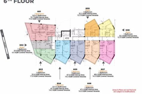 6th Floor Plans