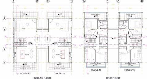 Floor plan villa 15