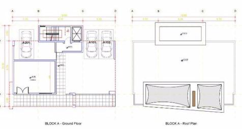Ground &amp; roof plan