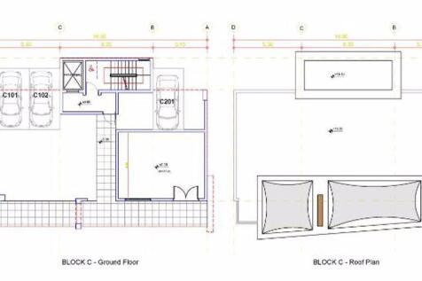 Ground &amp; roof plan