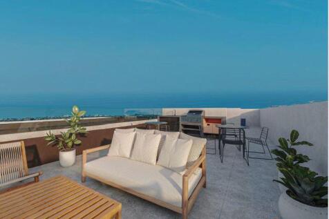 Roof terrace view